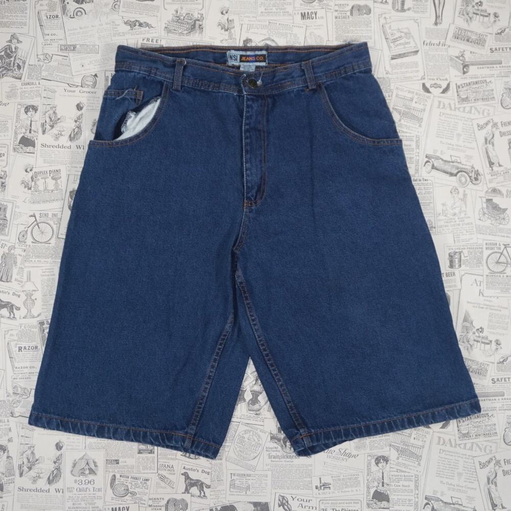 34 - Vintage Y2K American Vintage Shorts baggy wide leg nsi